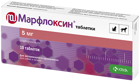 Марфлоксин таб. 5мг №10