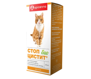 СТОП- ЦИСТИТ д/кошек суспензия 30 мл