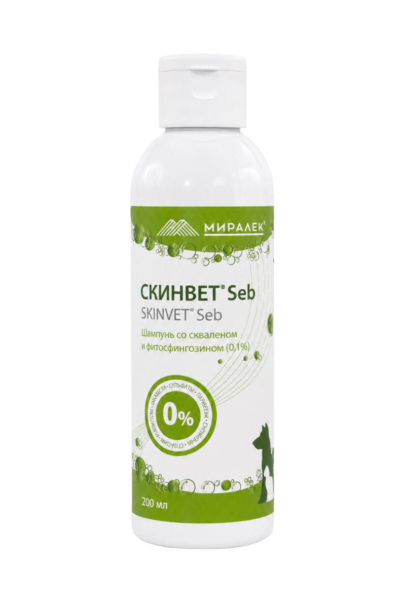 Шампунь СкинВет Seb, 200 мл